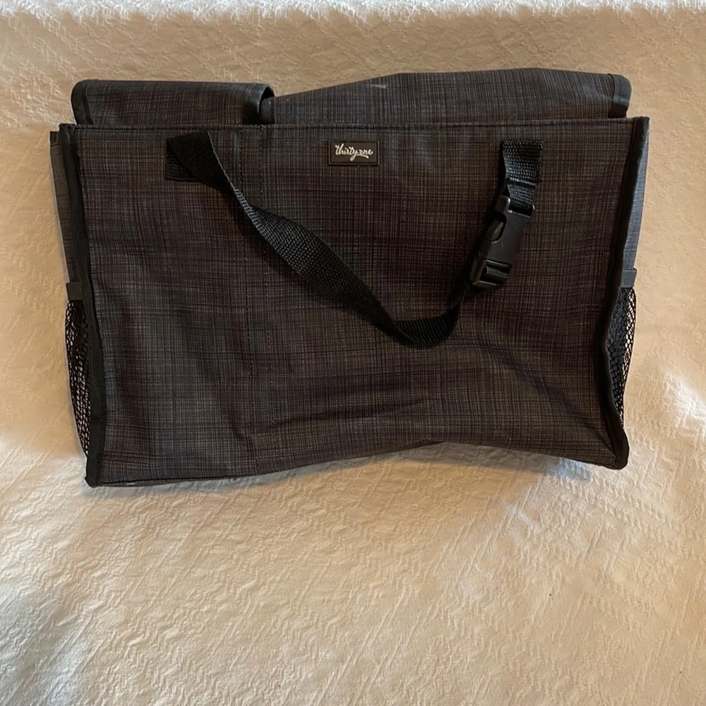 Thirty One 31 Pack and pull caddy car organizer, black cross pop - Picture 2 of 16